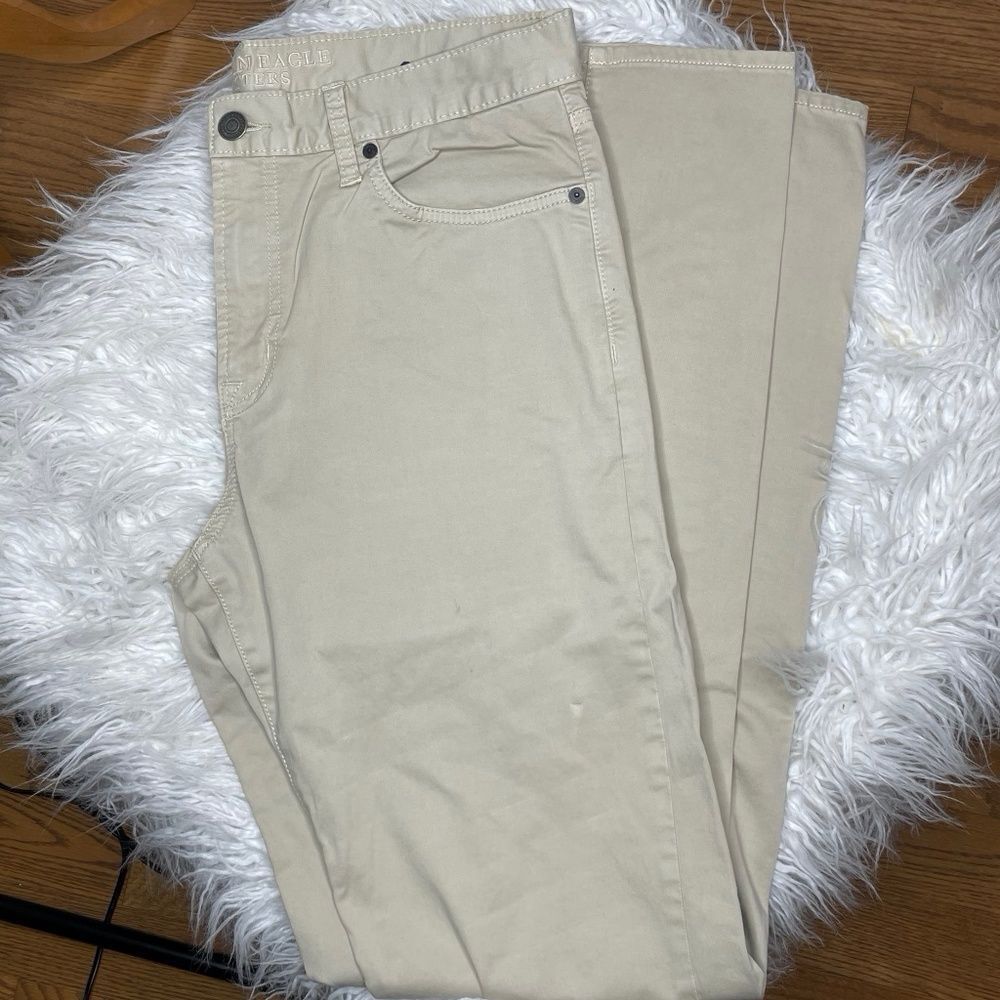 American Eagle Outfitters- Tan Khaki Pants